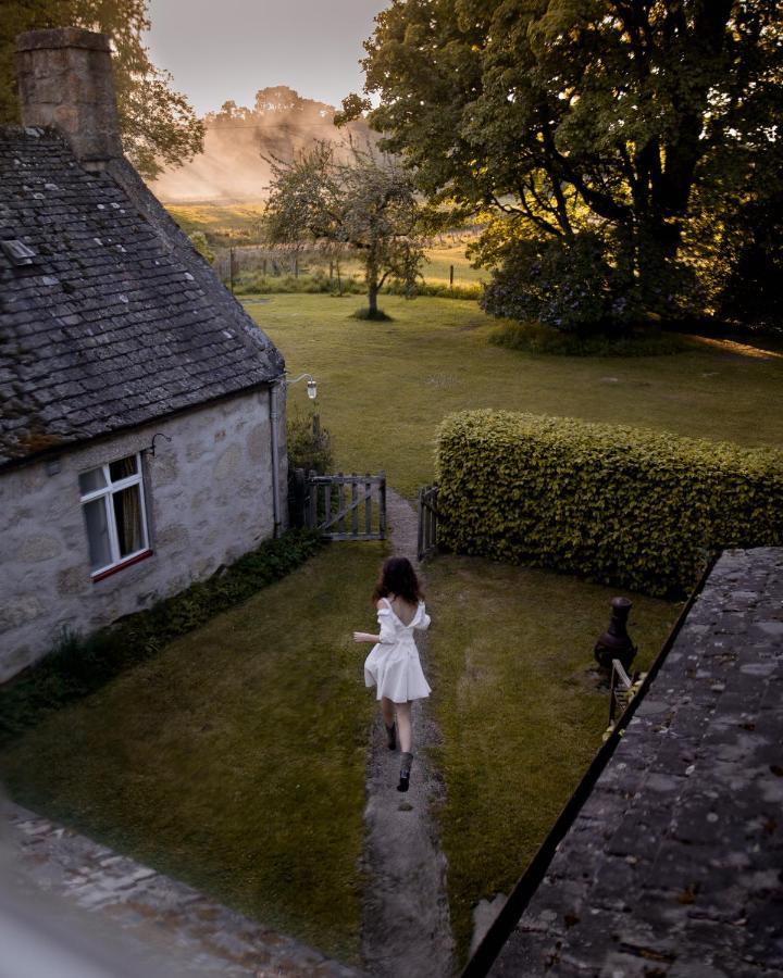 Ferienwohnung The Dell Of Abernethy - A Woodland Hideaway Nethy Bridge Exterior foto